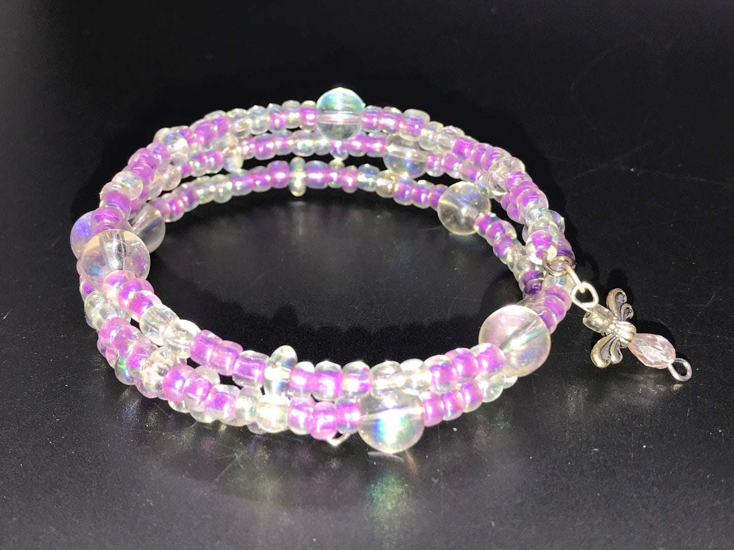 BKC - Purple Triple Loop Bracelets