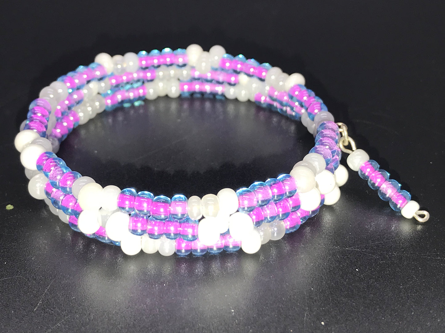 BKC - Purple Triple Loop Bracelets