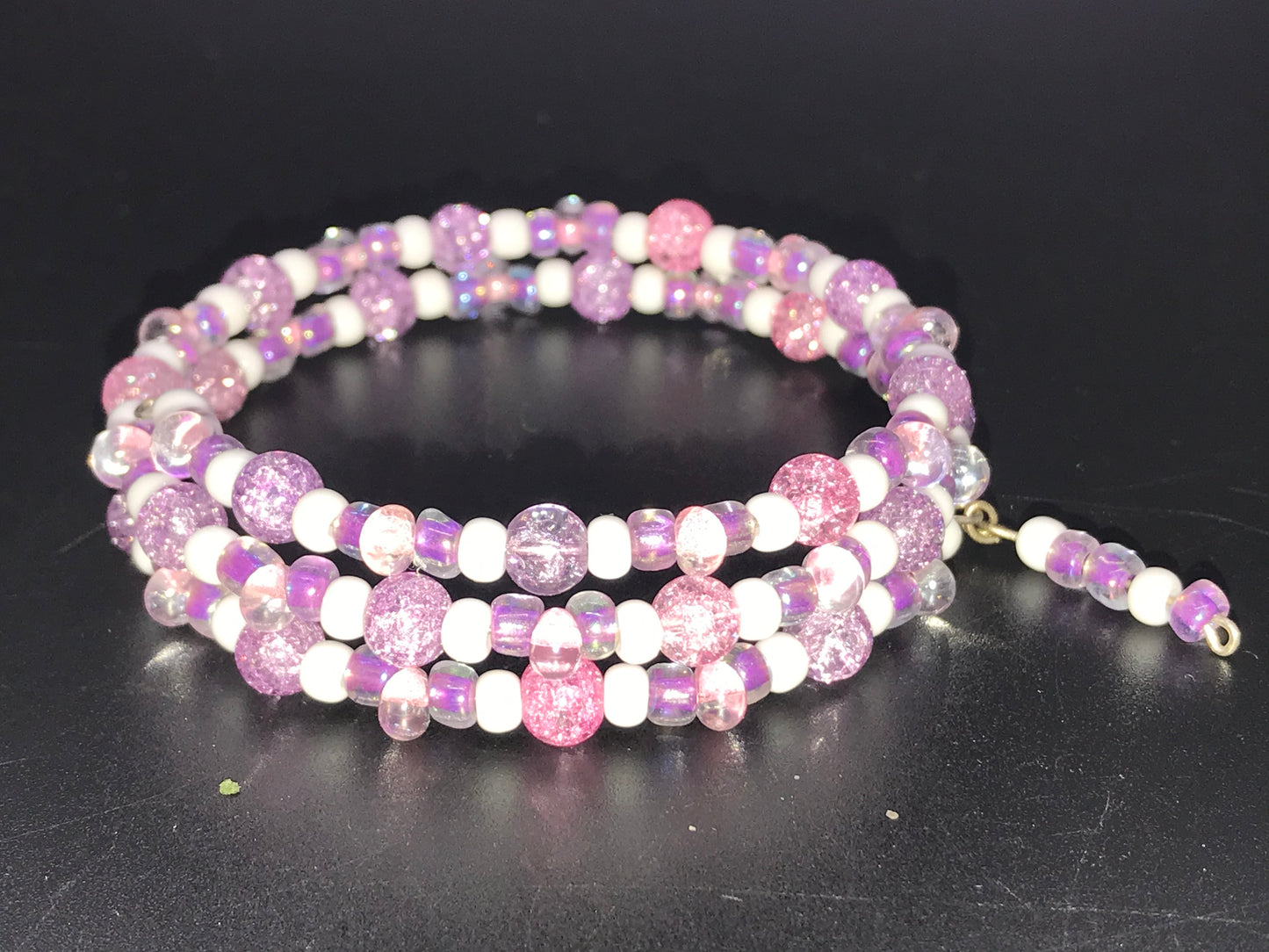 BKC - Pink Triple Loop Bracelets