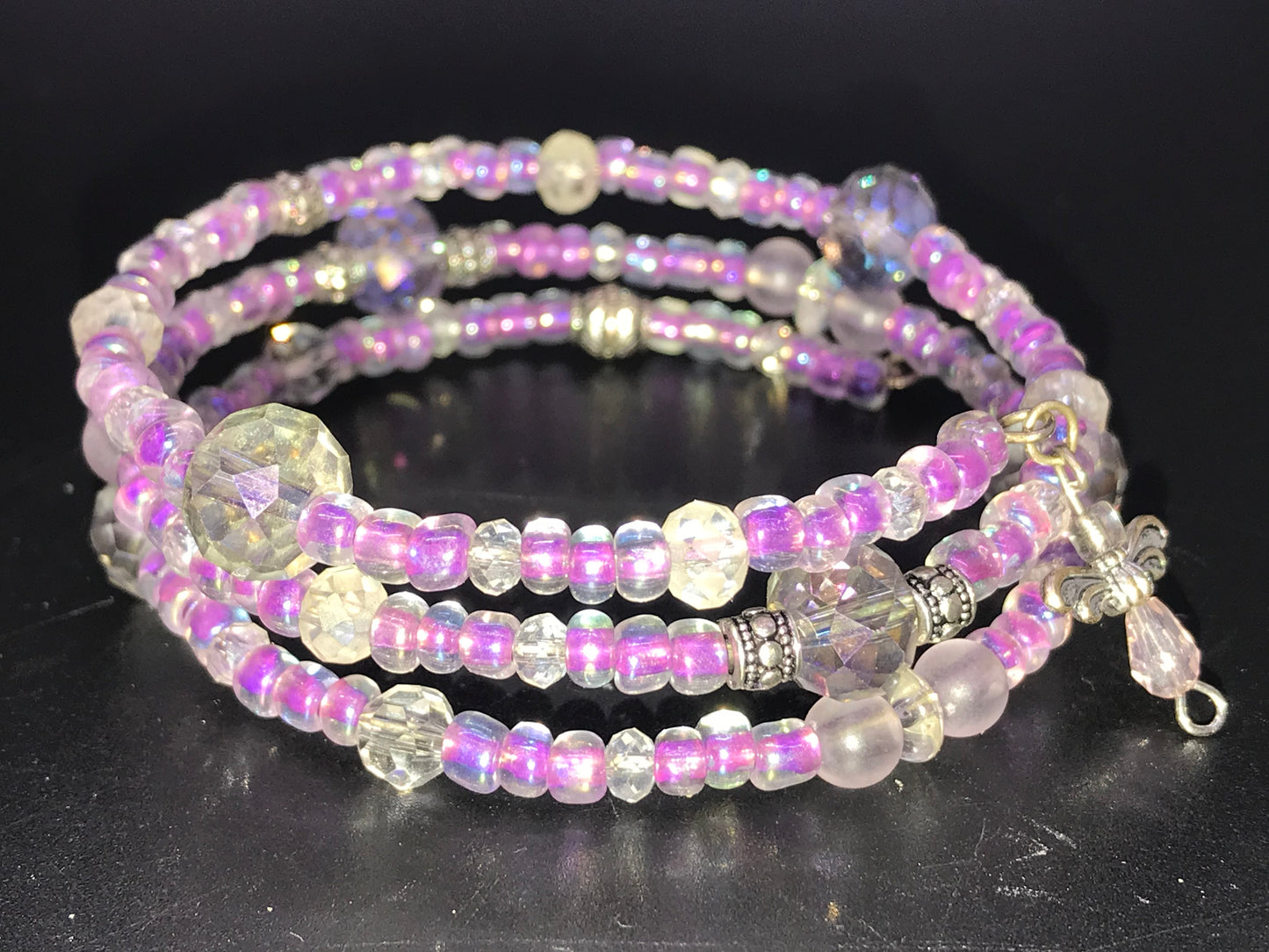 BKC - Purple Triple Loop Bracelets