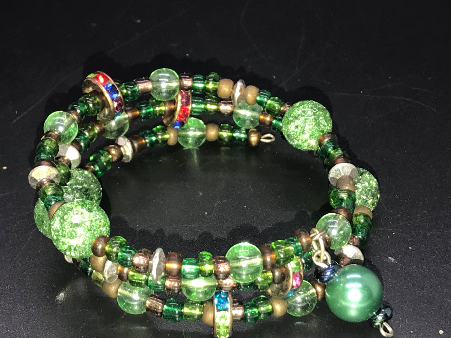 BKC - Green Triple Loop Bracelets