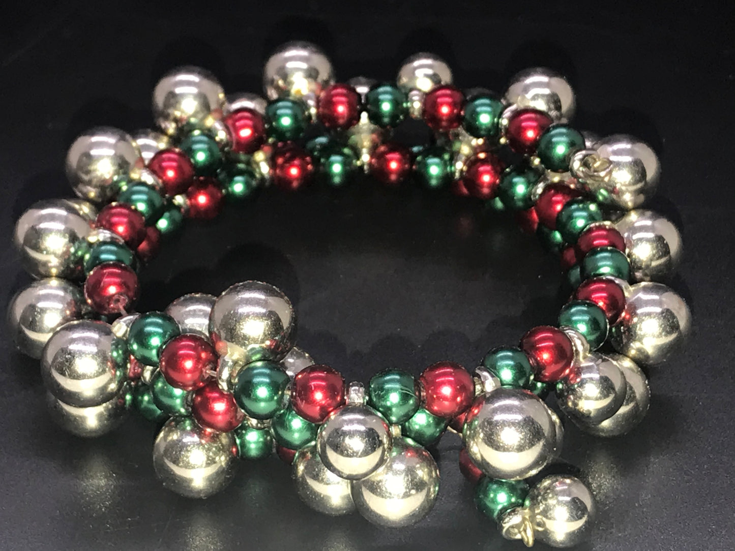 BKC - Christmas Themed Triple Loop Bracelets