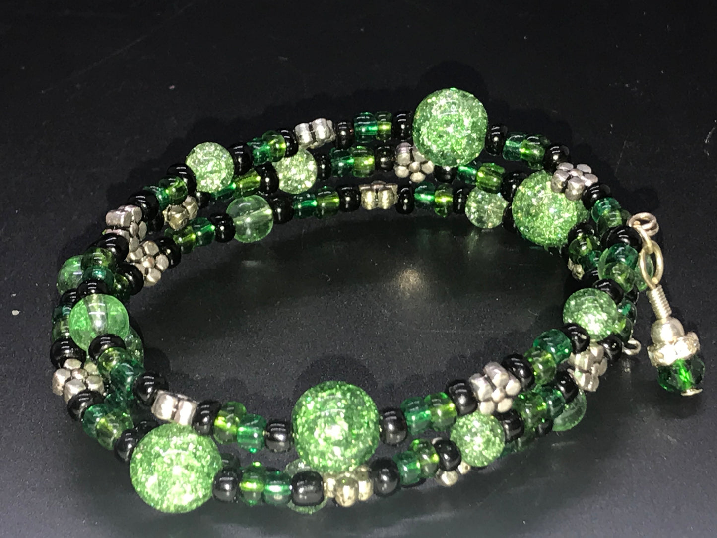 BKC - Green Triple Loop Bracelets