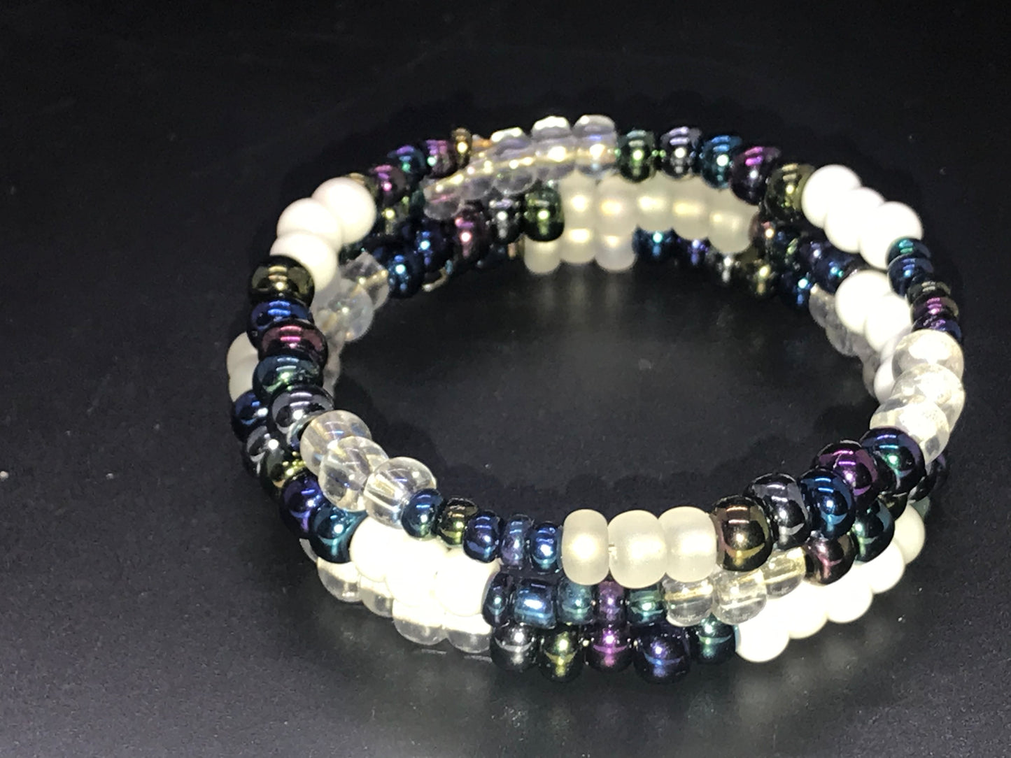 BKC - Purple Triple Loop Bracelets