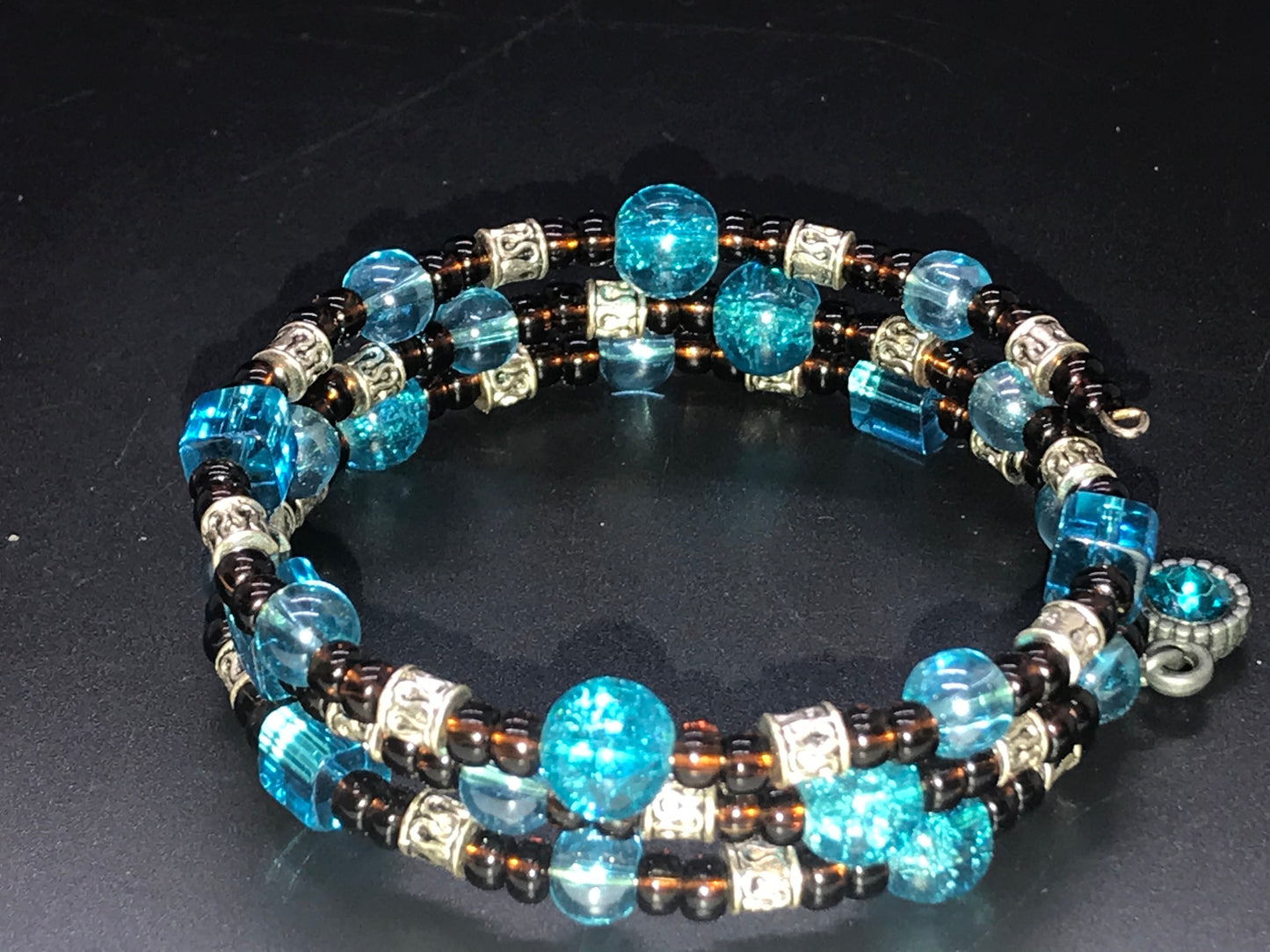 BKC - Blue Triple Loop Bracelets