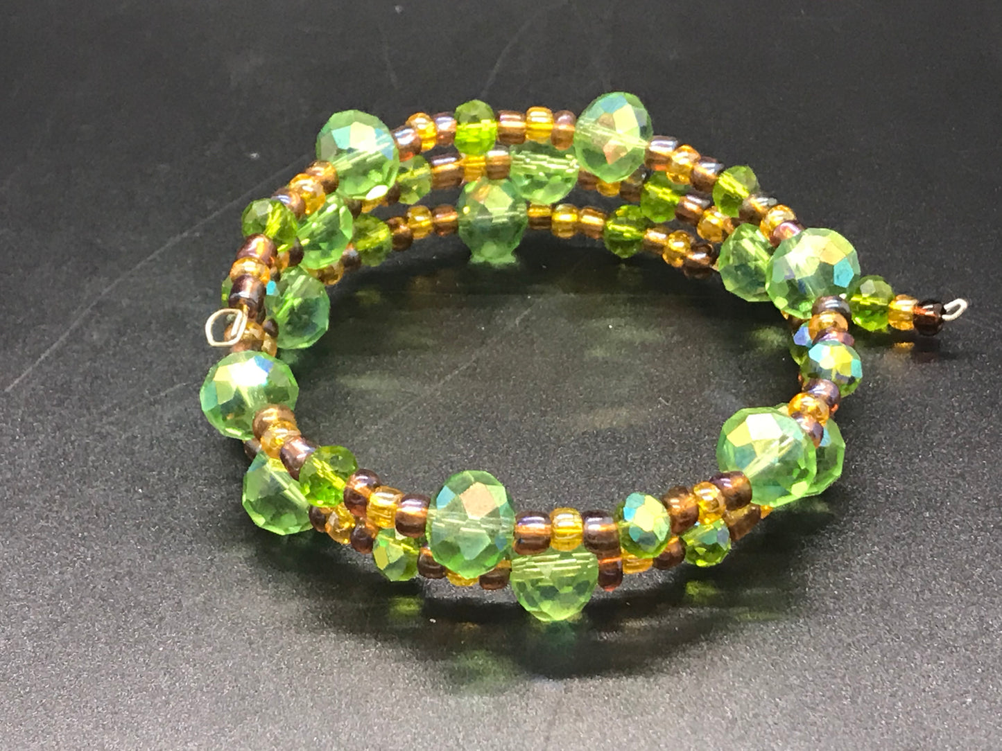 BKC - Green Triple Loop Bracelets