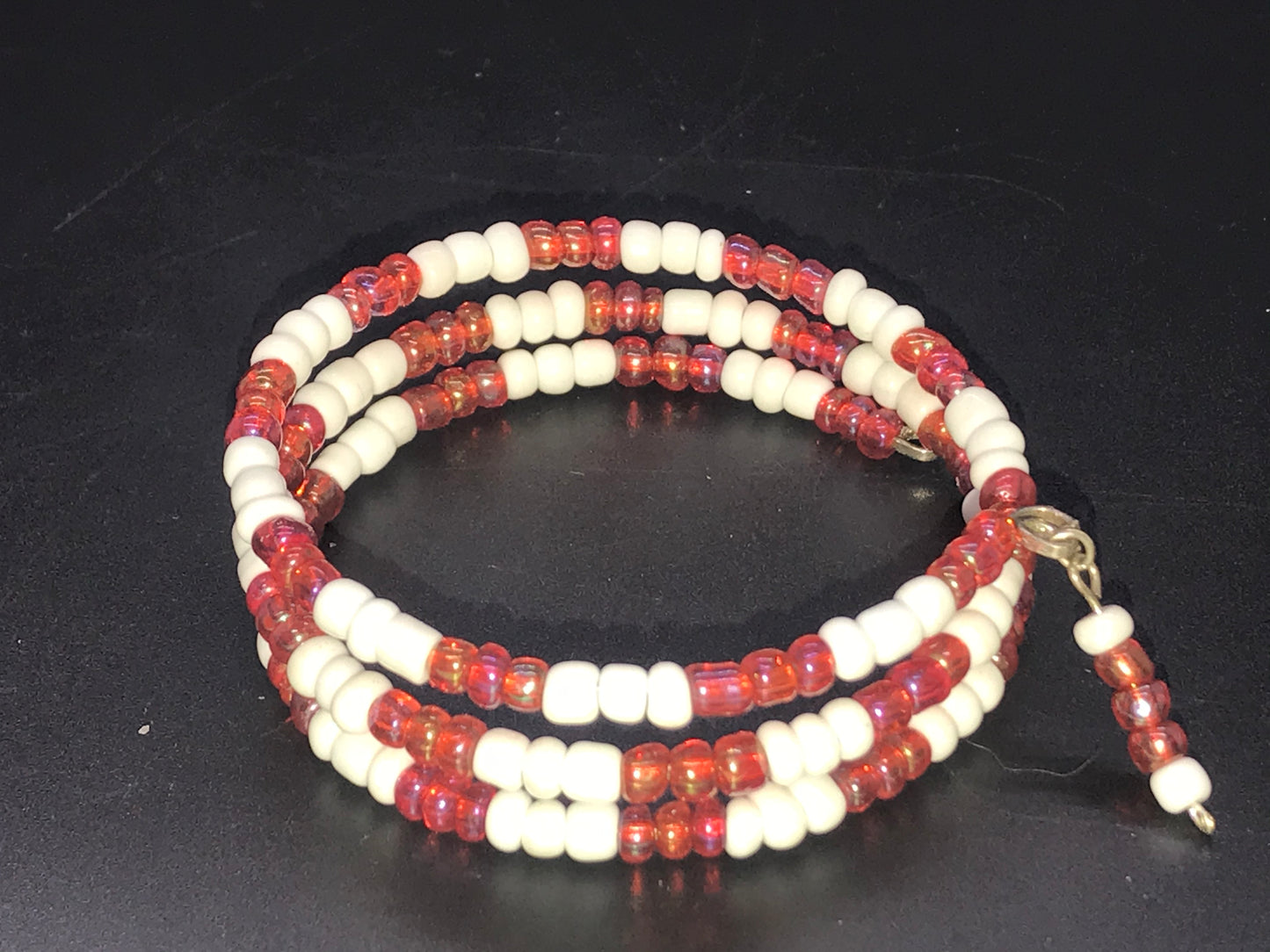 BKC - RED Triple Loop Bracelets