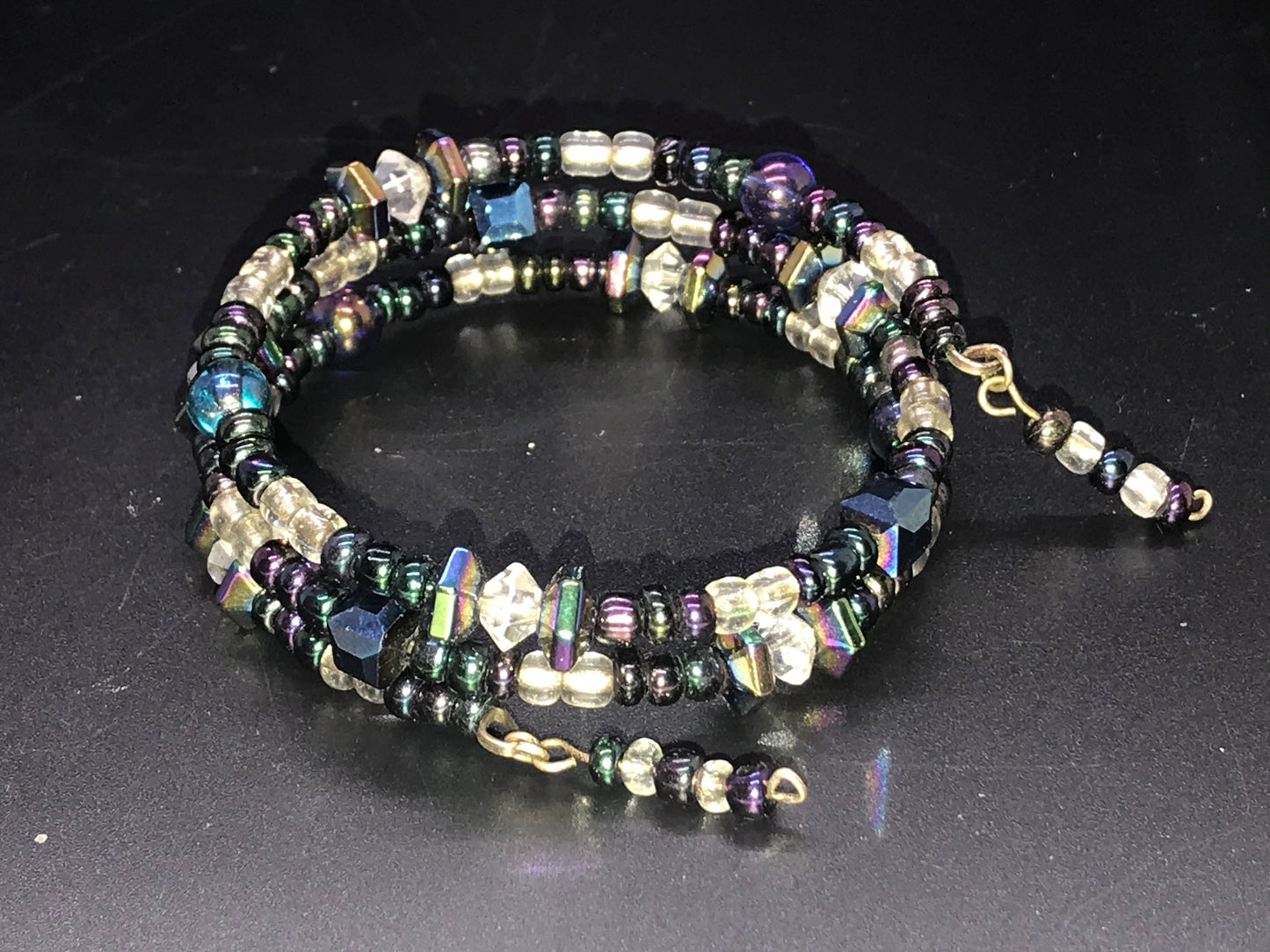 BKC - Purple Triple Loop Bracelets