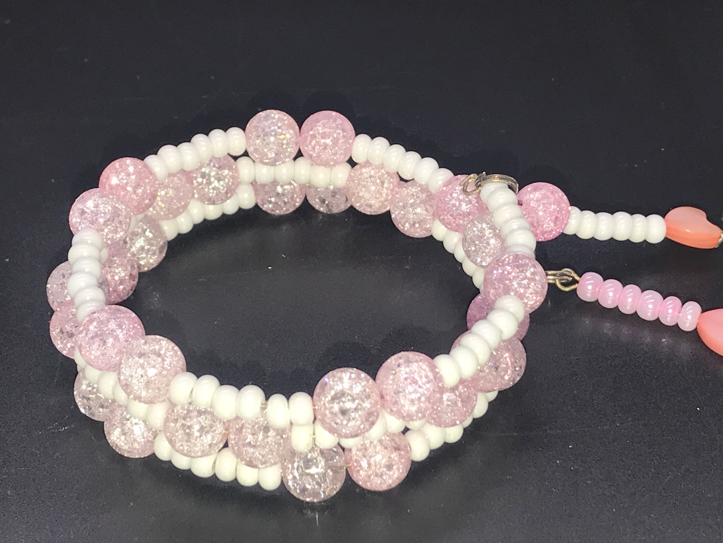 BKC - Pink Triple Loop Bracelets