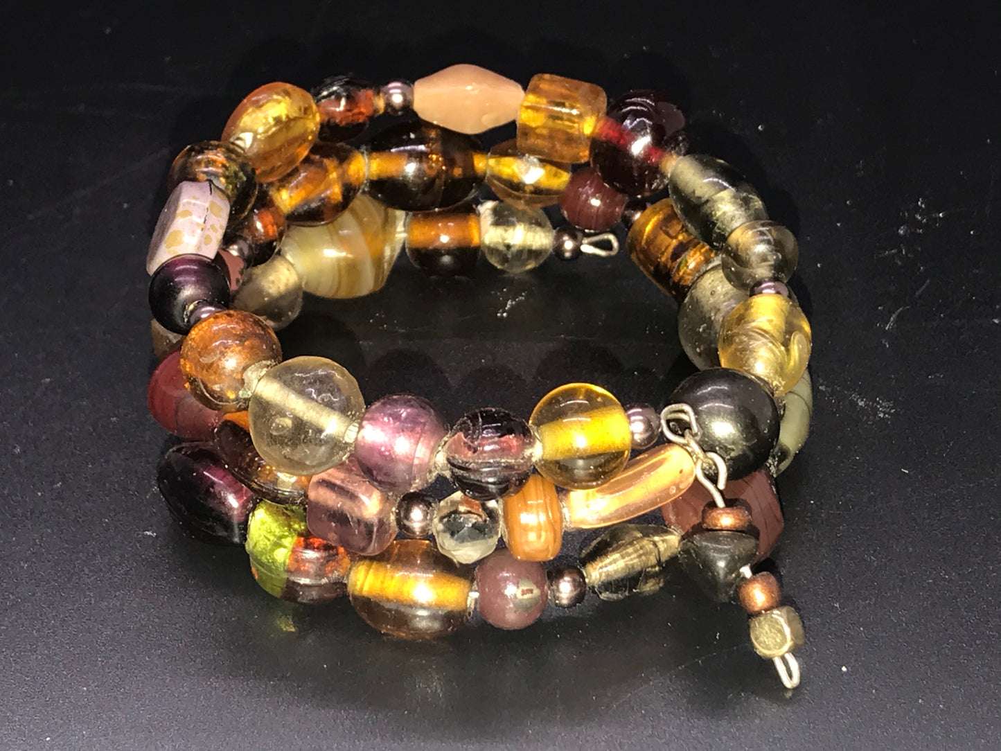 BKC - Brown Triple Loop Bracelets