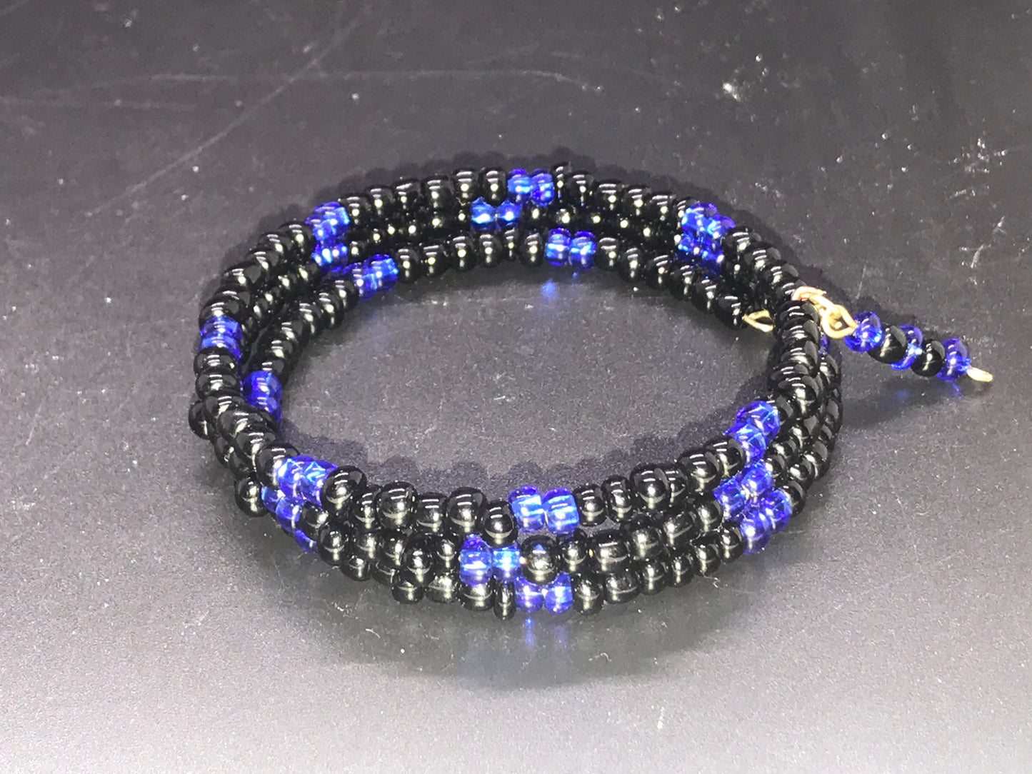 BKC - Blue Triple Loop Bracelets