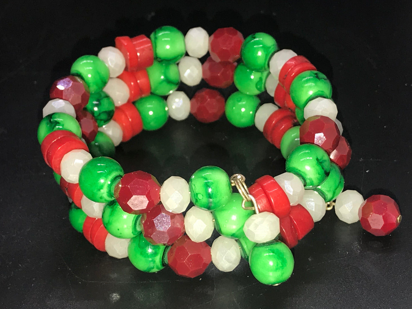 BKC - Christmas Themed Triple Loop Bracelets