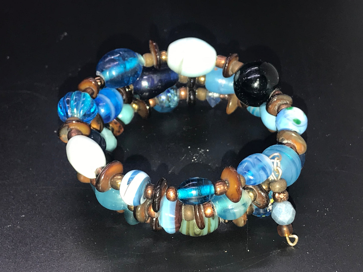 BKC - Blue Triple Loop Bracelets