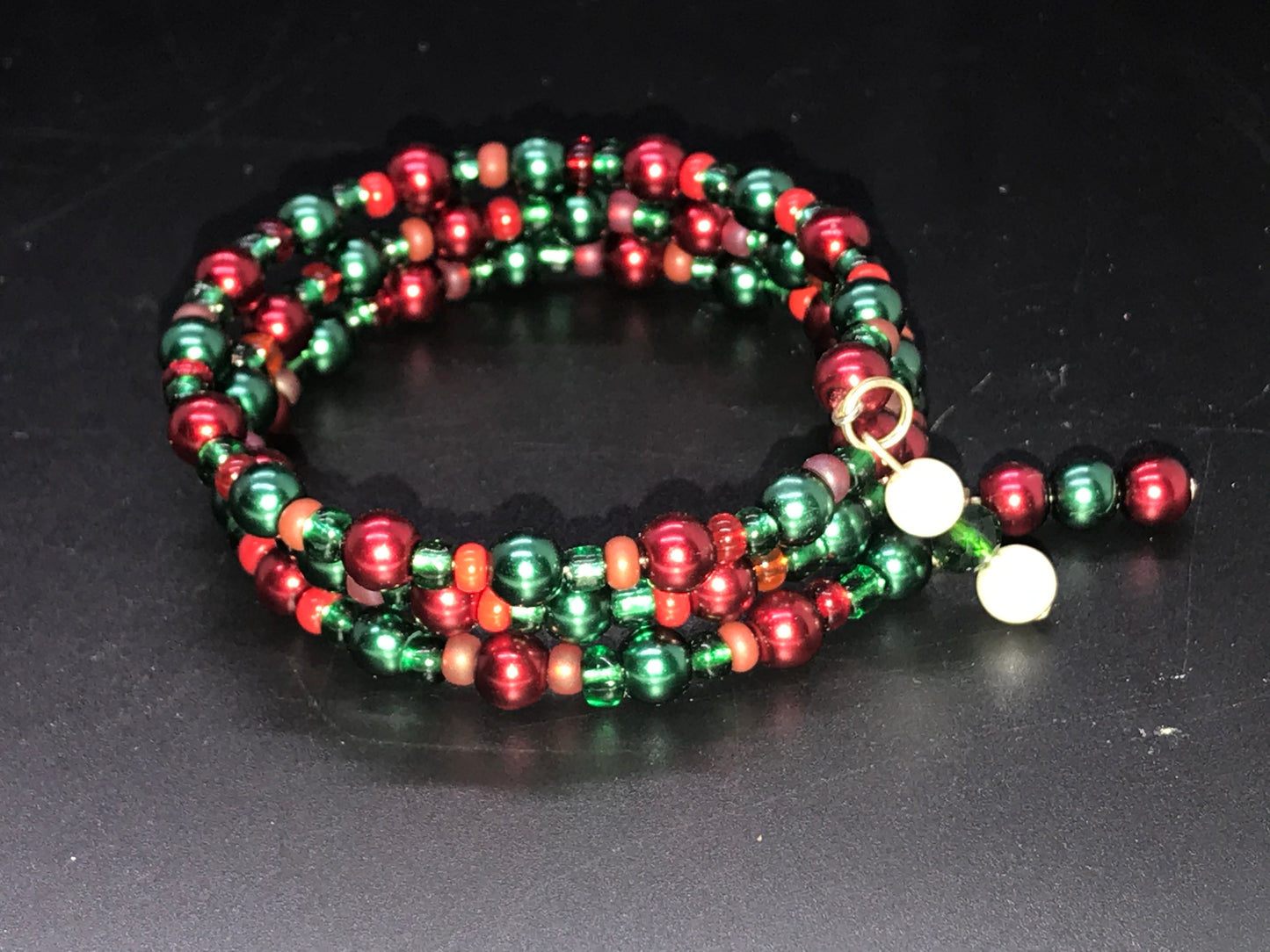 BKC - Christmas Themed Triple Loop Bracelets