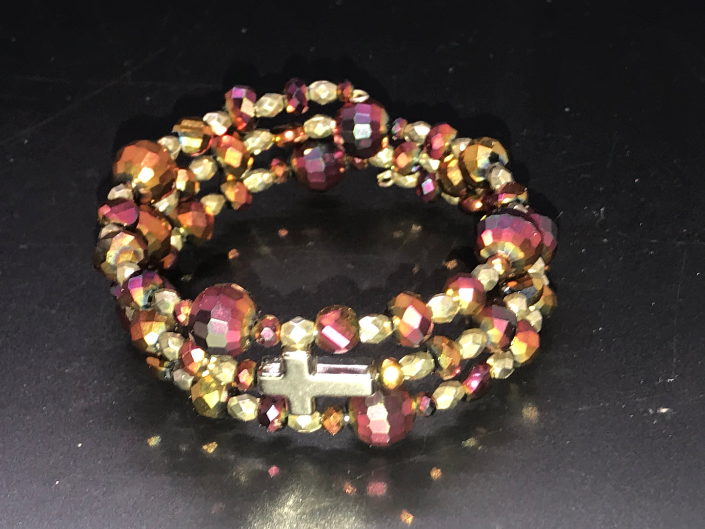 BKC - Brown Triple Loop Bracelets