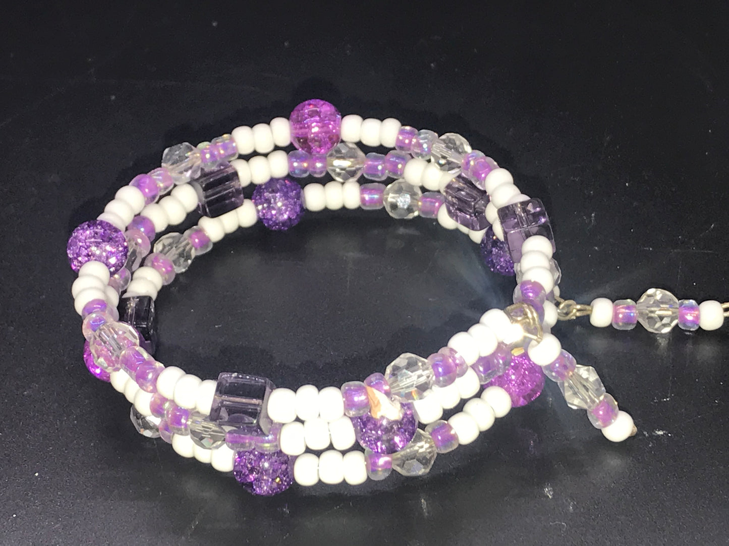 BKC - Purple Triple Loop Bracelets