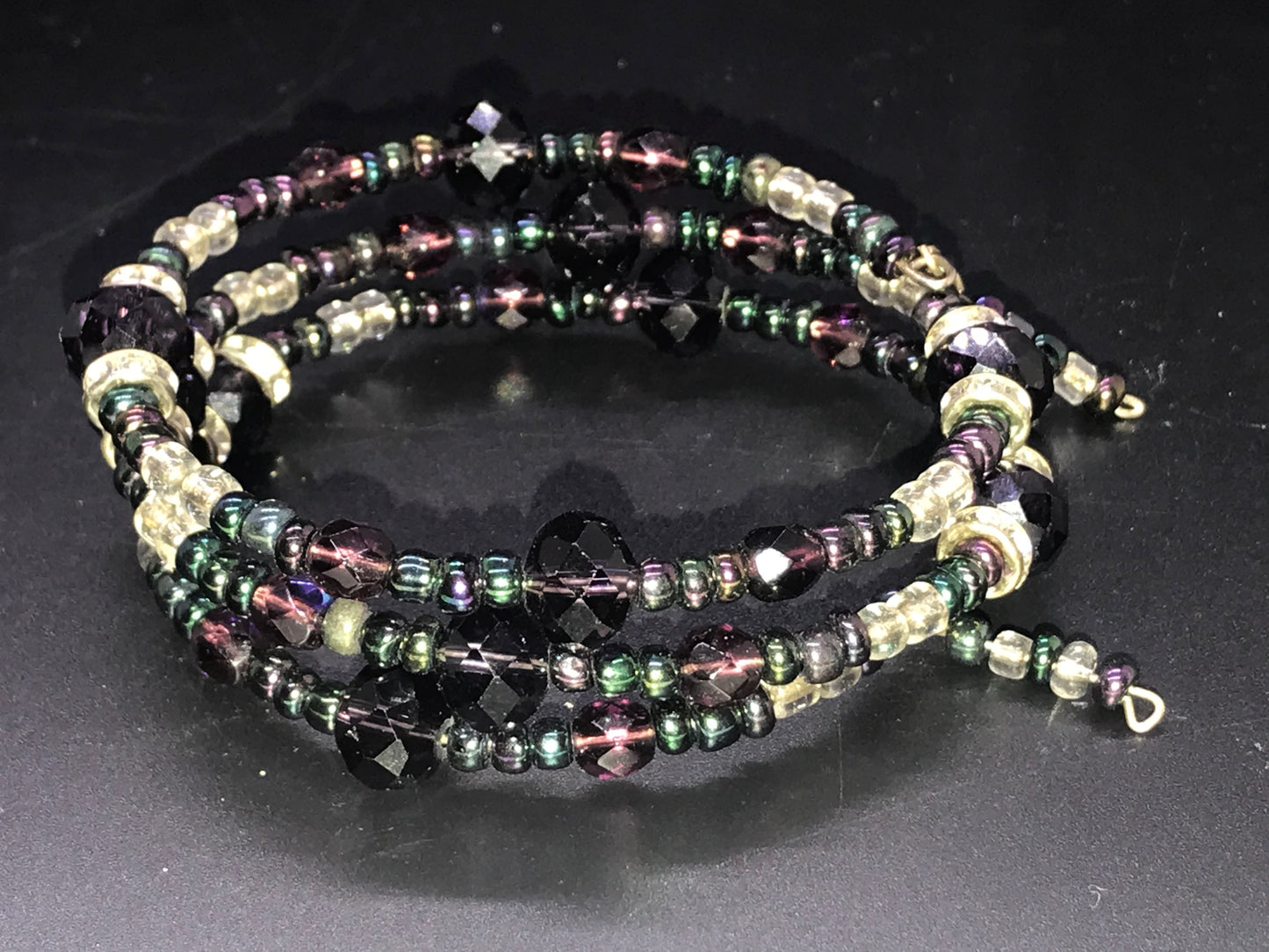 BKC - Purple Triple Loop Bracelets