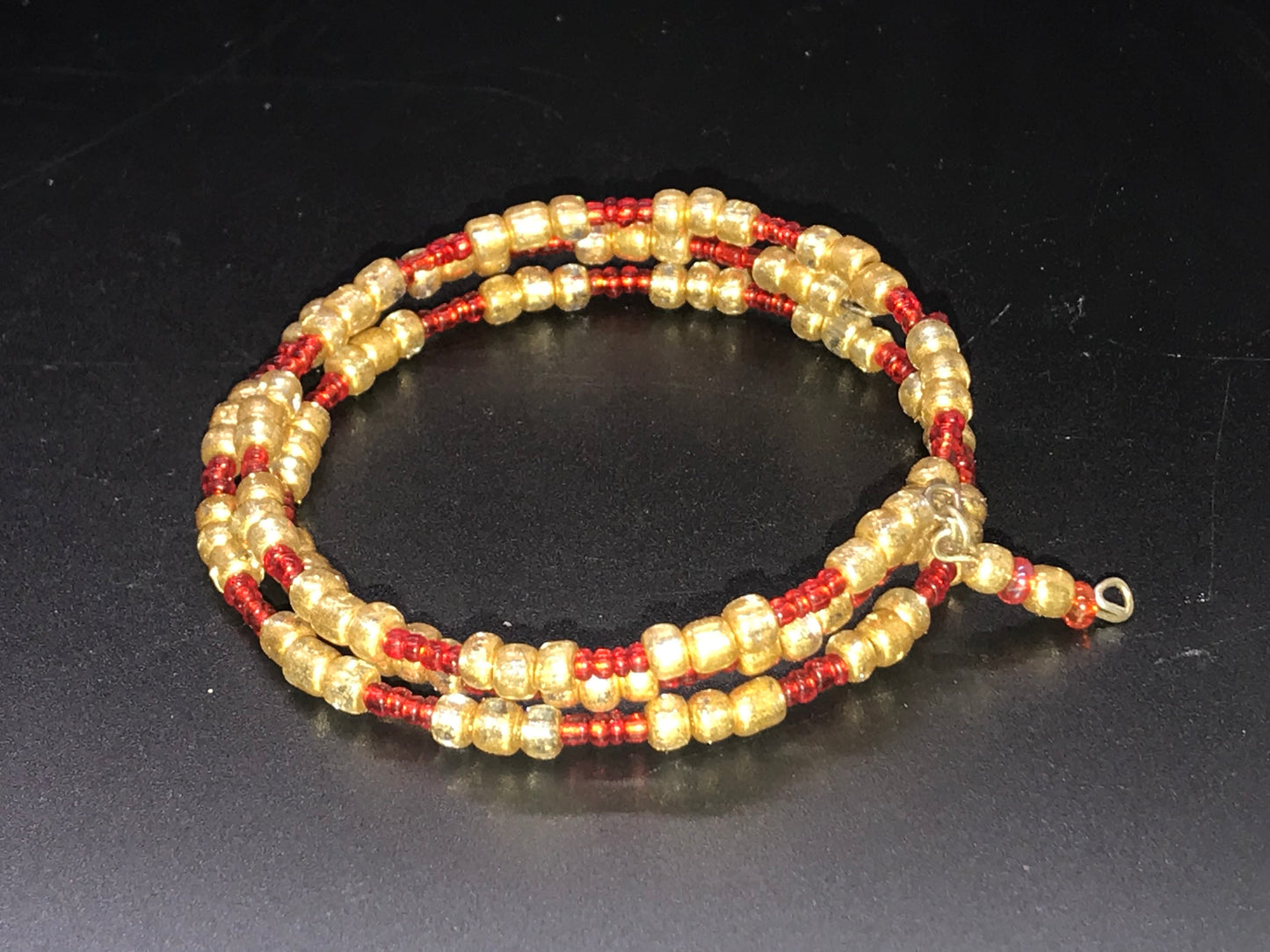 BKC - RED Triple Loop Bracelets