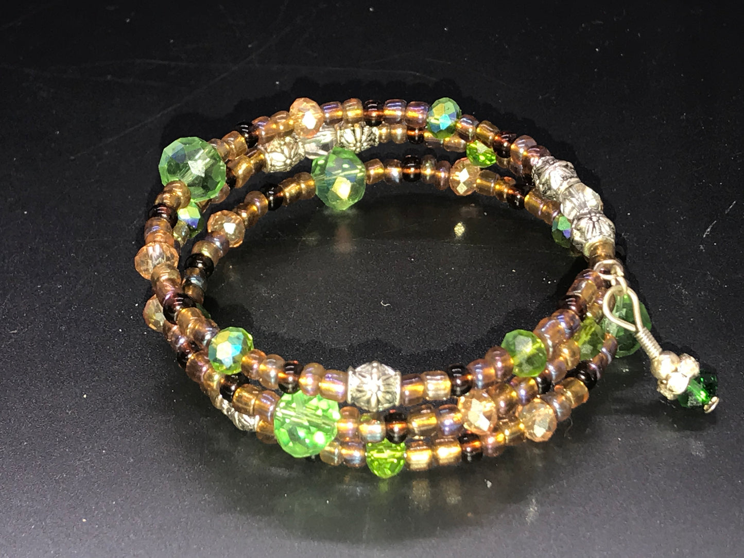 BKC - Green Triple Loop Bracelets