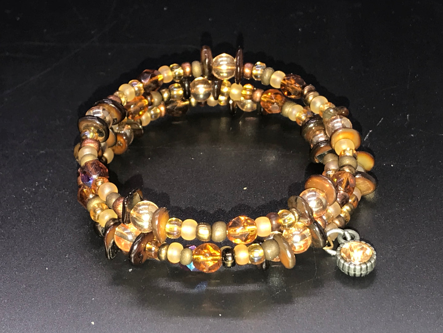 BKC - Brown Triple Loop Bracelets