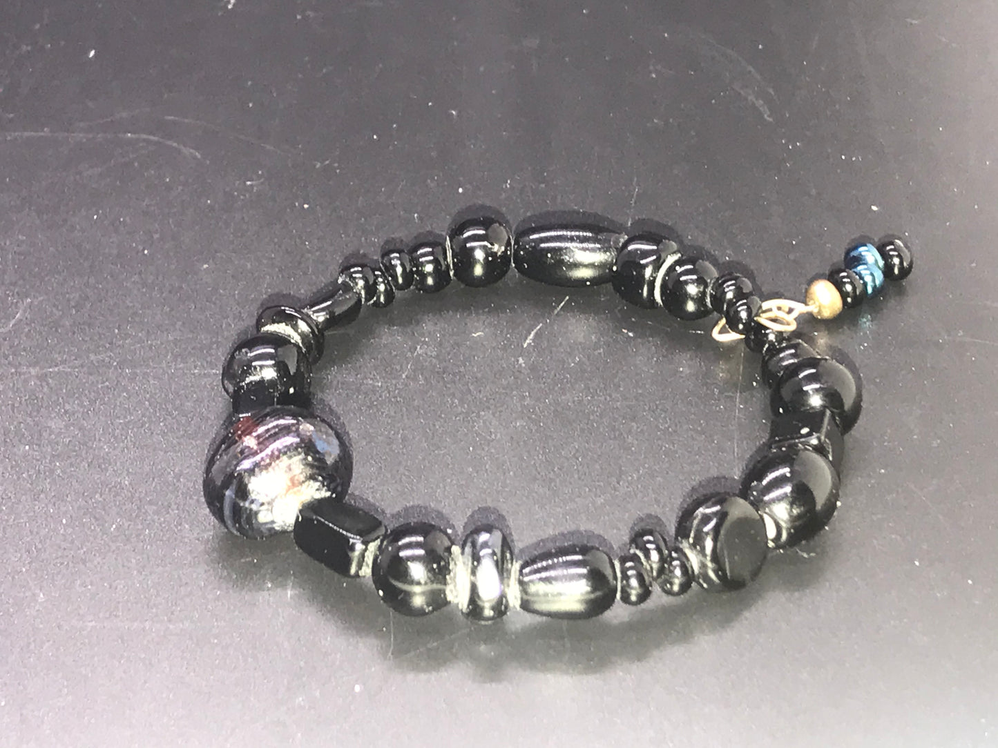 BKC = White & Black Bracelets