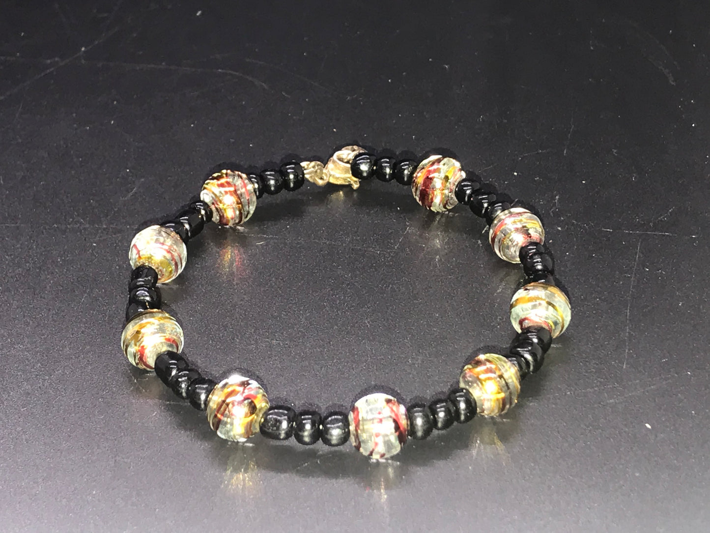 BKC = White & Black Bracelets