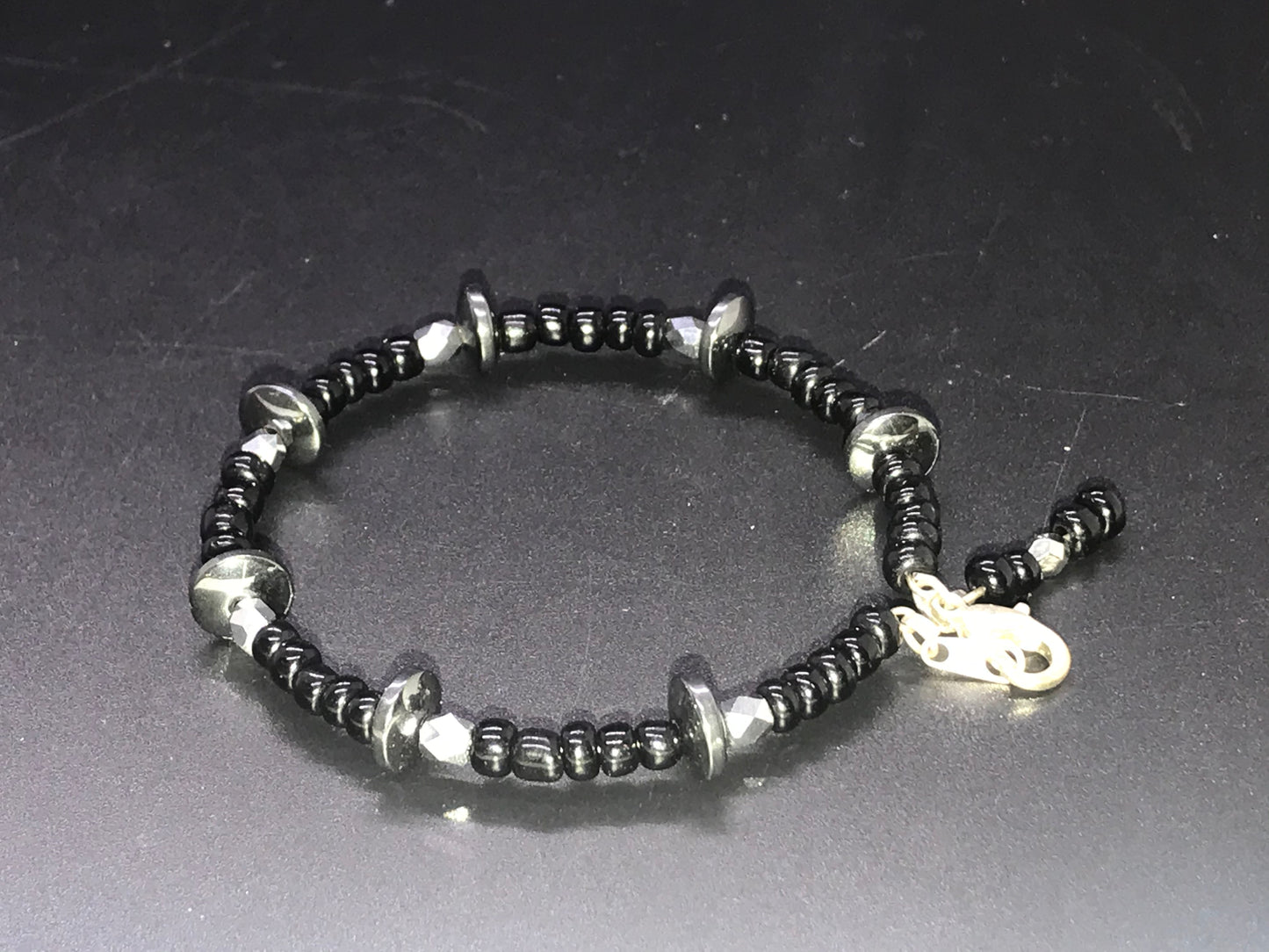 BKC = White & Black Bracelets