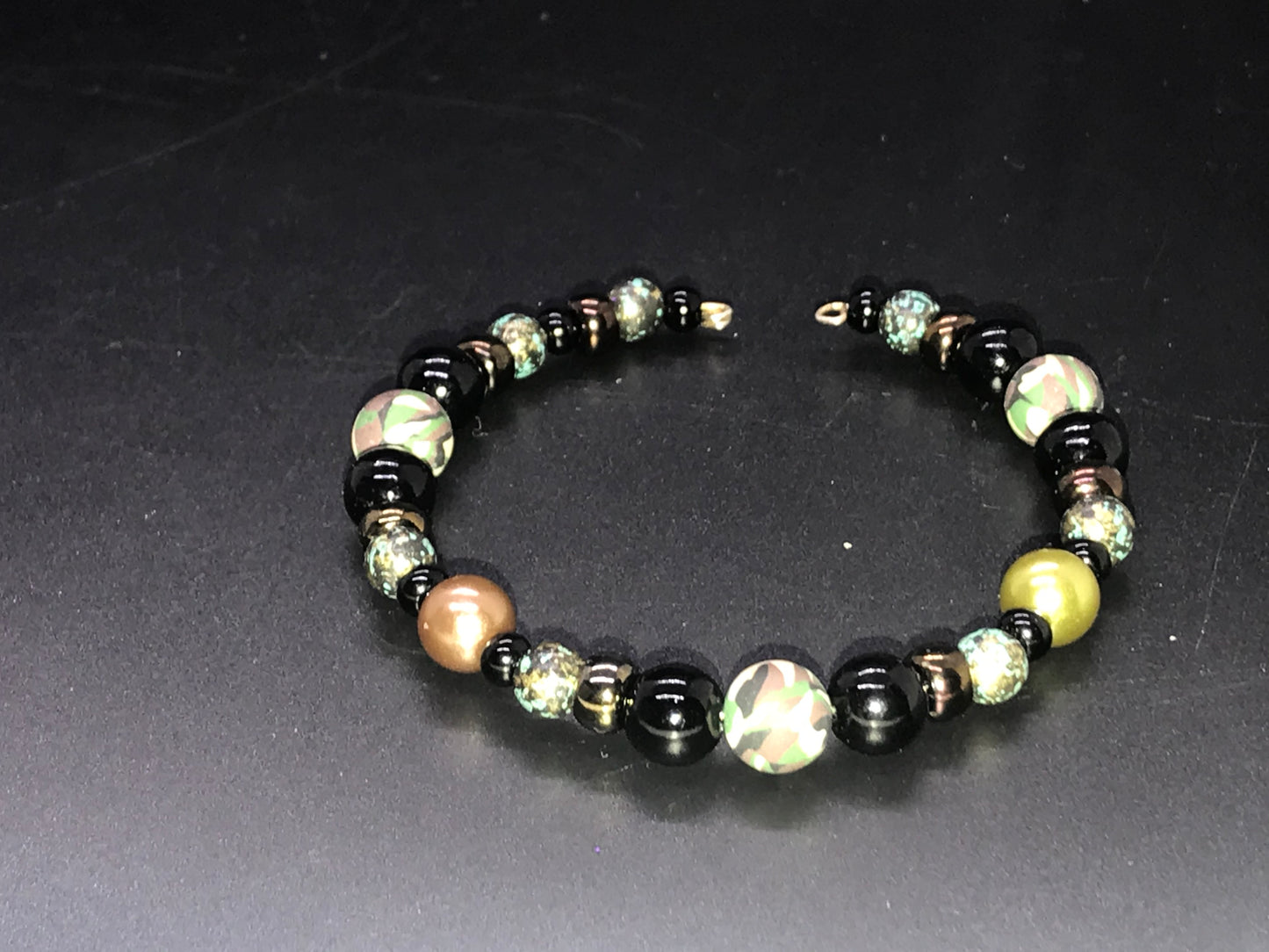 BKC = White & Black Bracelets