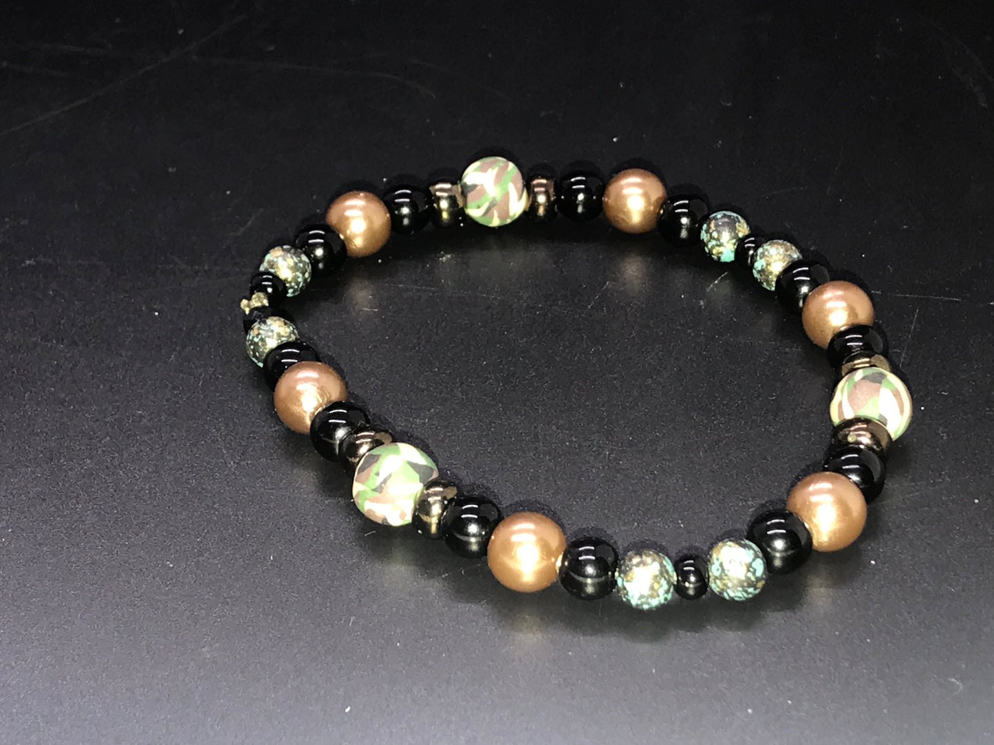 BKC = White & Black Bracelets