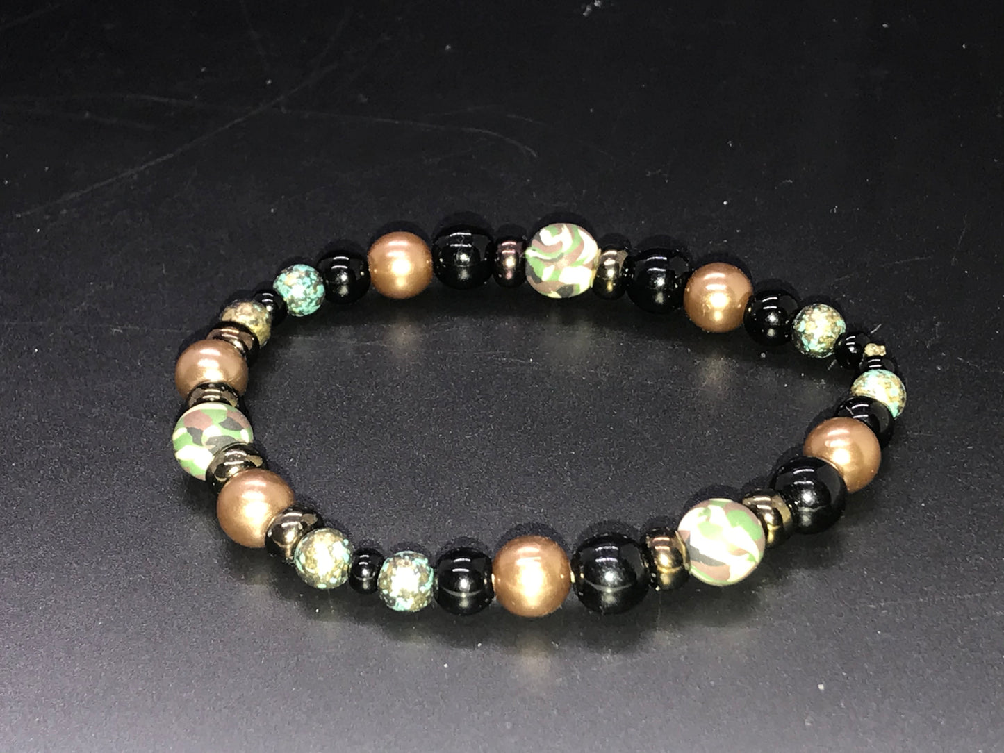 BKC = White & Black Bracelets
