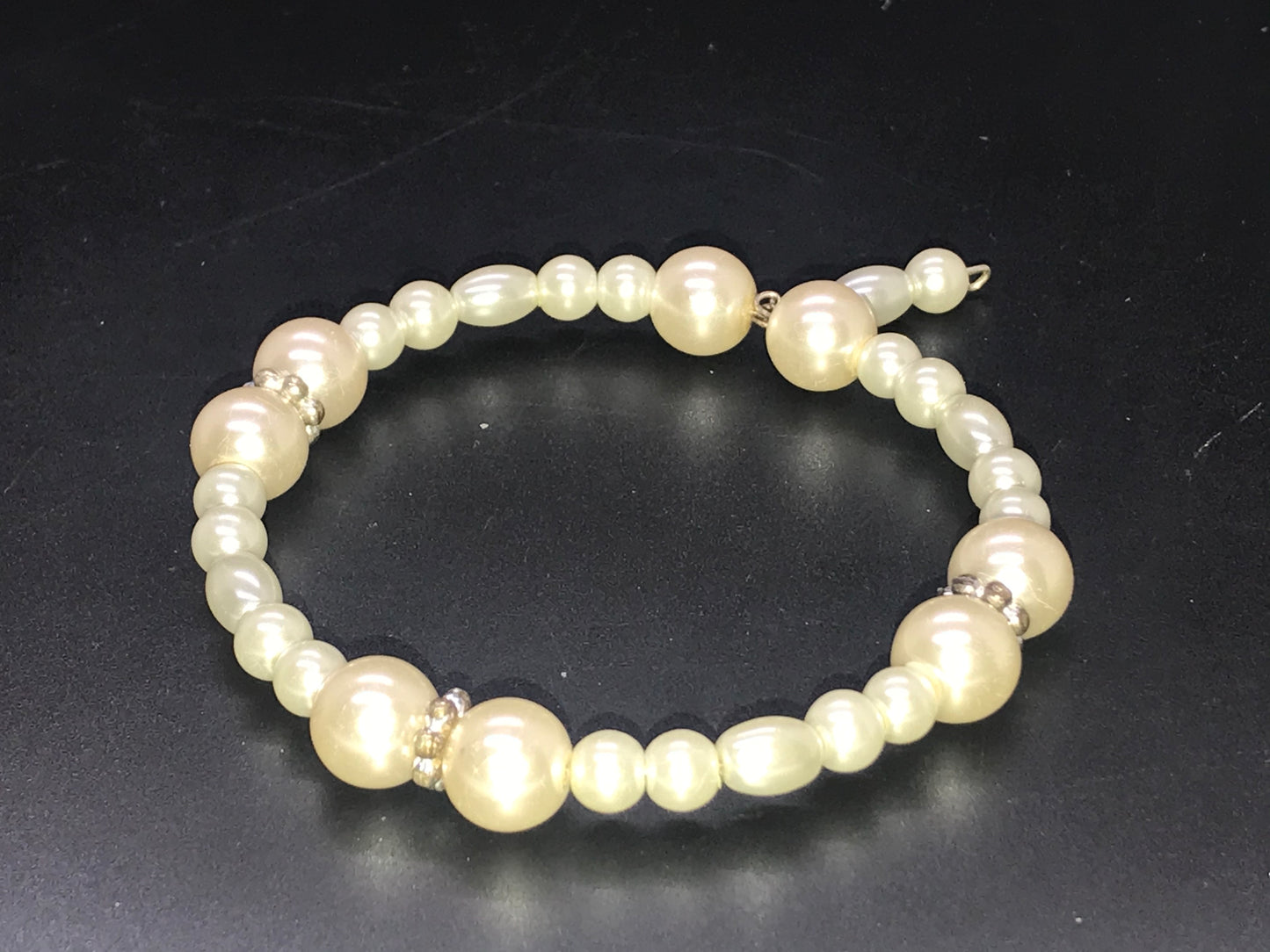 BKC = White & Black Bracelets