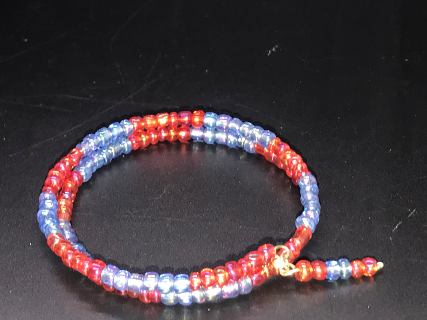 BKC - Red Double Loop Bracelets