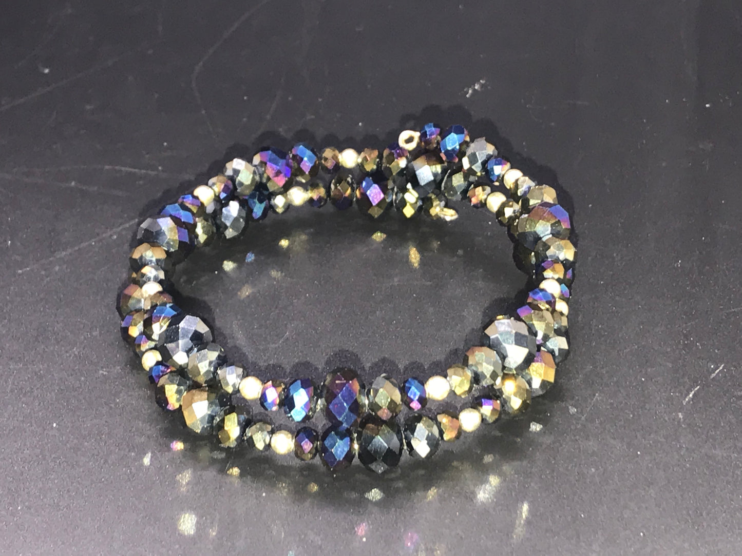 BKC - Purple Double Loop Bracelets