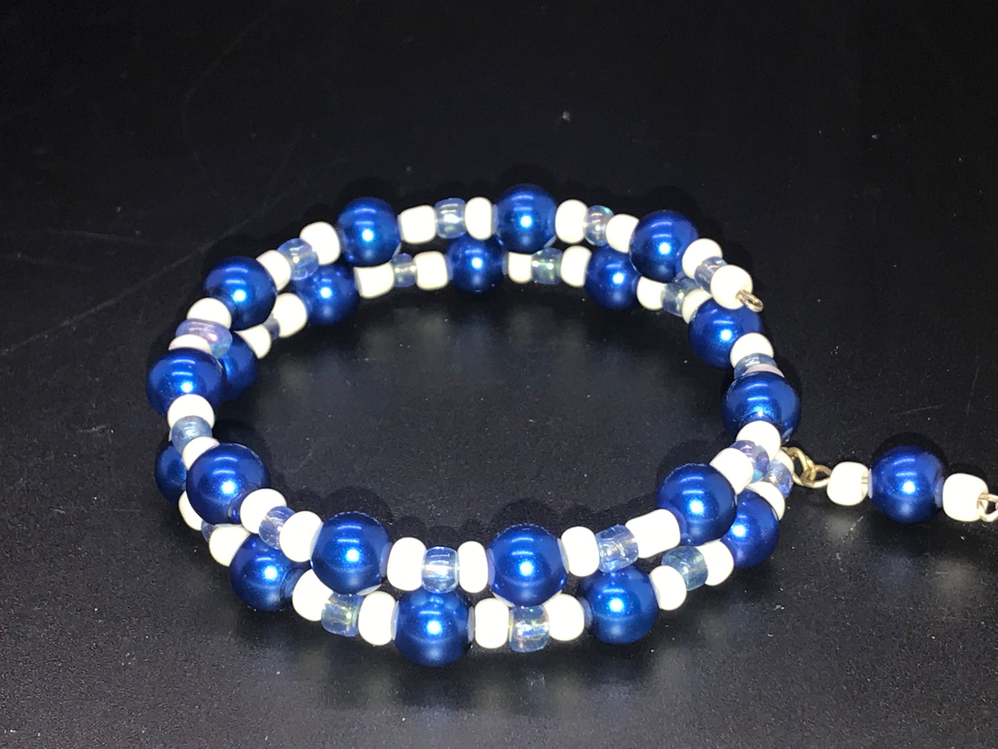 BKC - Blue Double Loop Bracelets