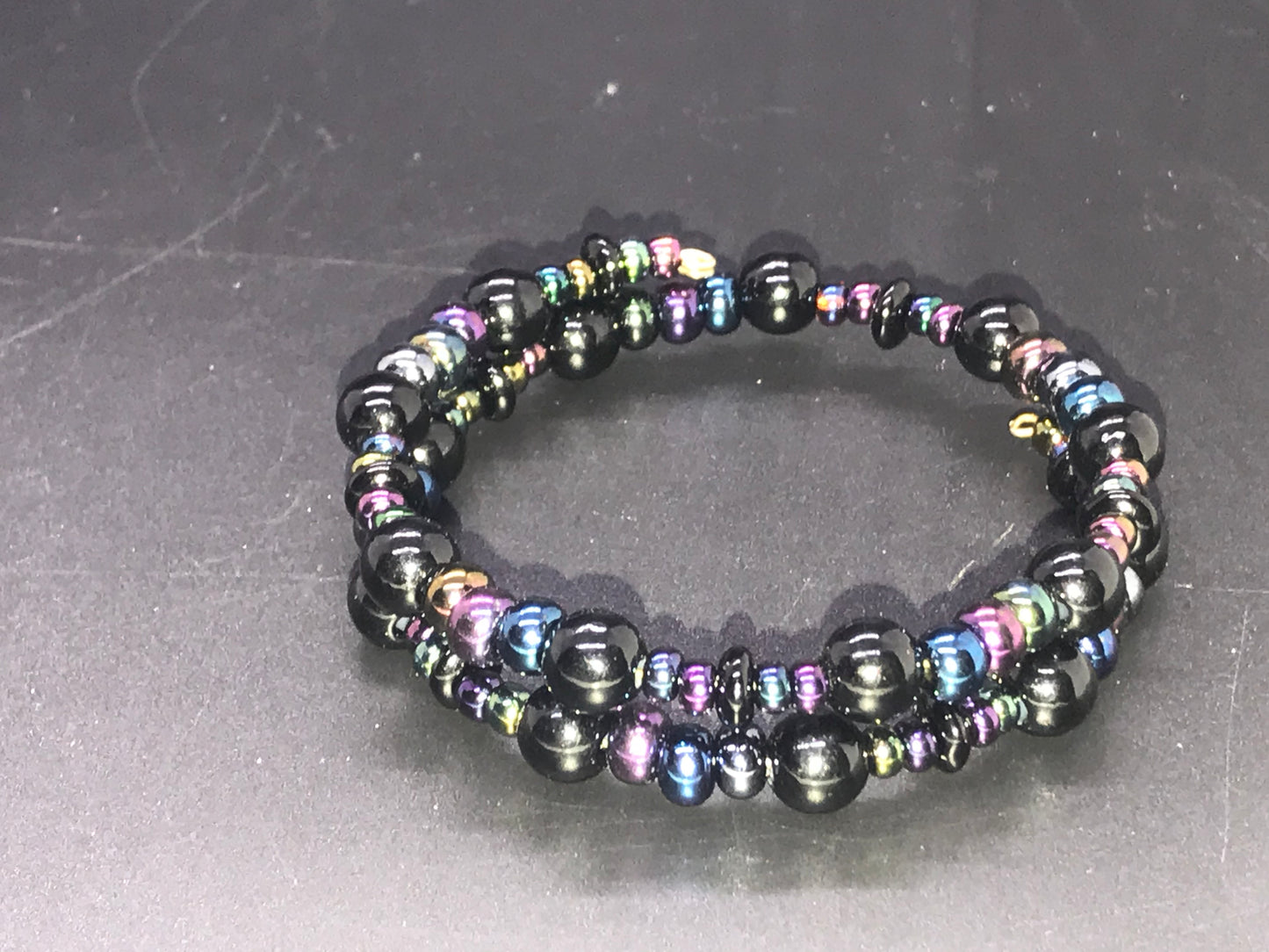 BKC - Purple Double Loop Bracelets