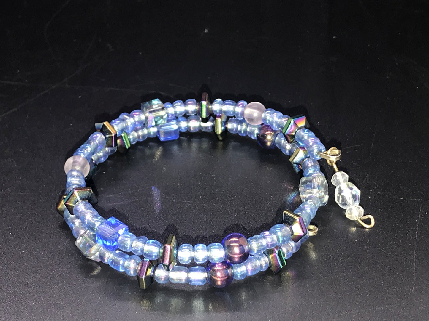 BKC - Blue Double Loop Bracelets