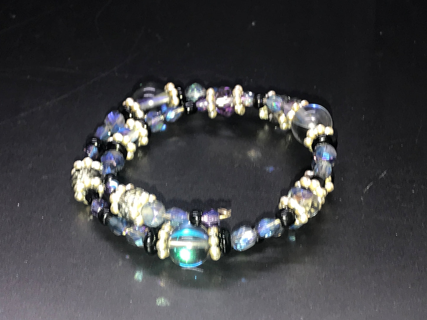 BKC - Blue Double Loop Bracelets