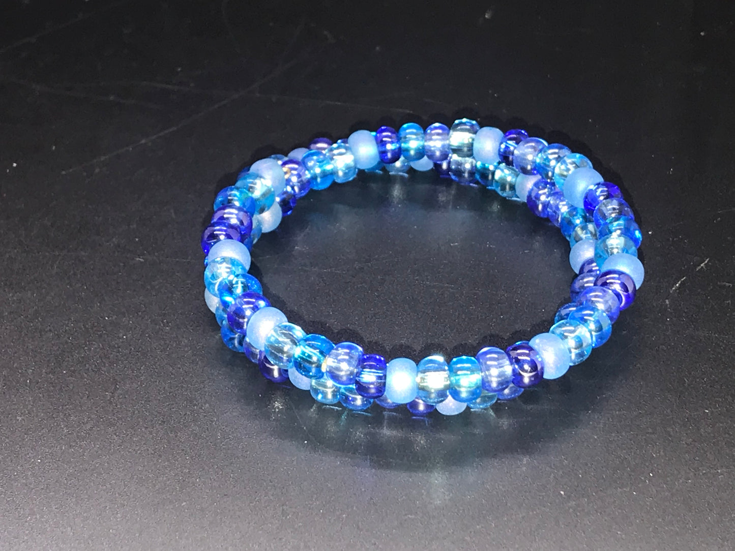 BKC - Blue Double Loop Bracelets