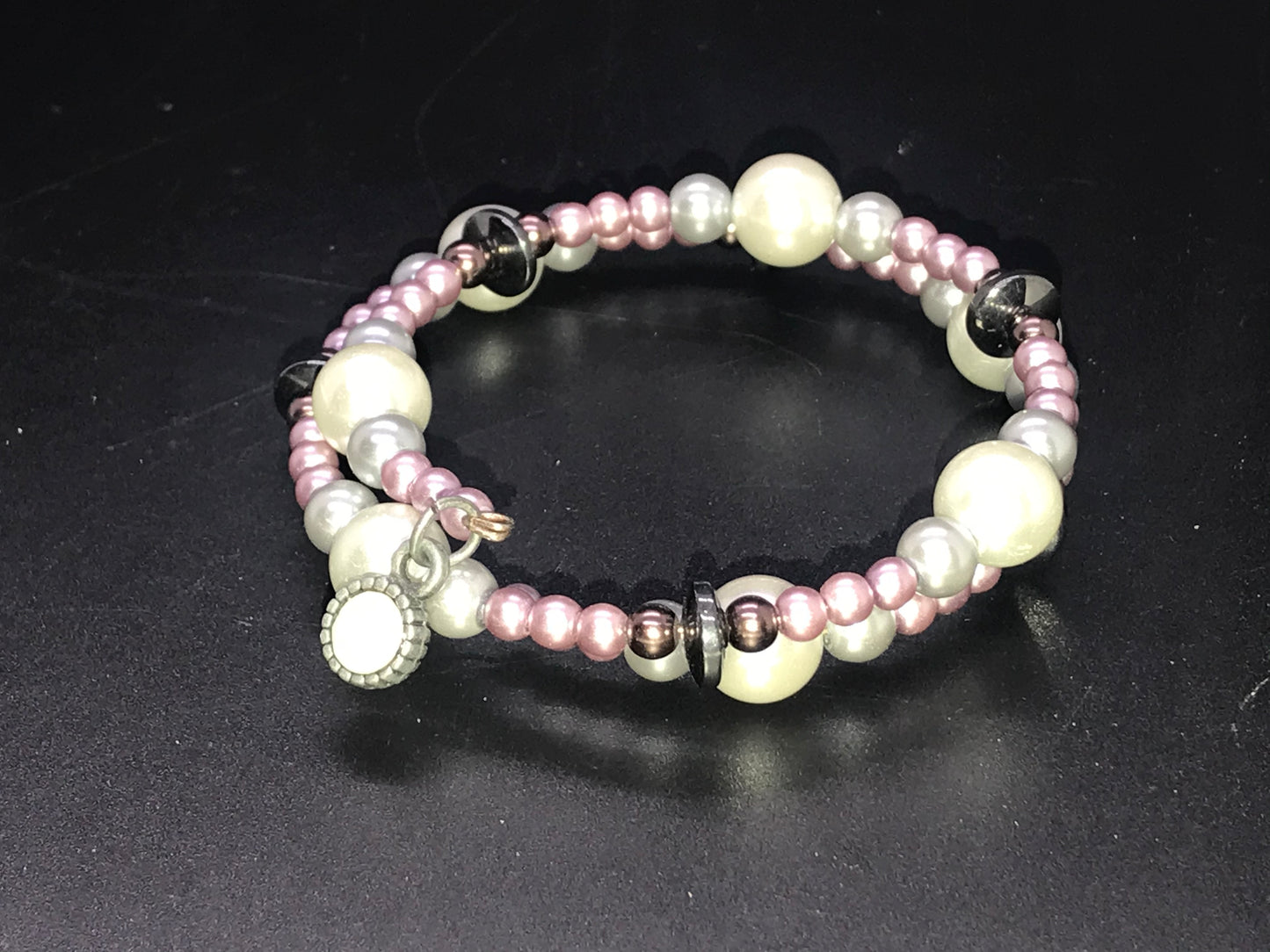 BKC - Purple Double Loop Bracelets