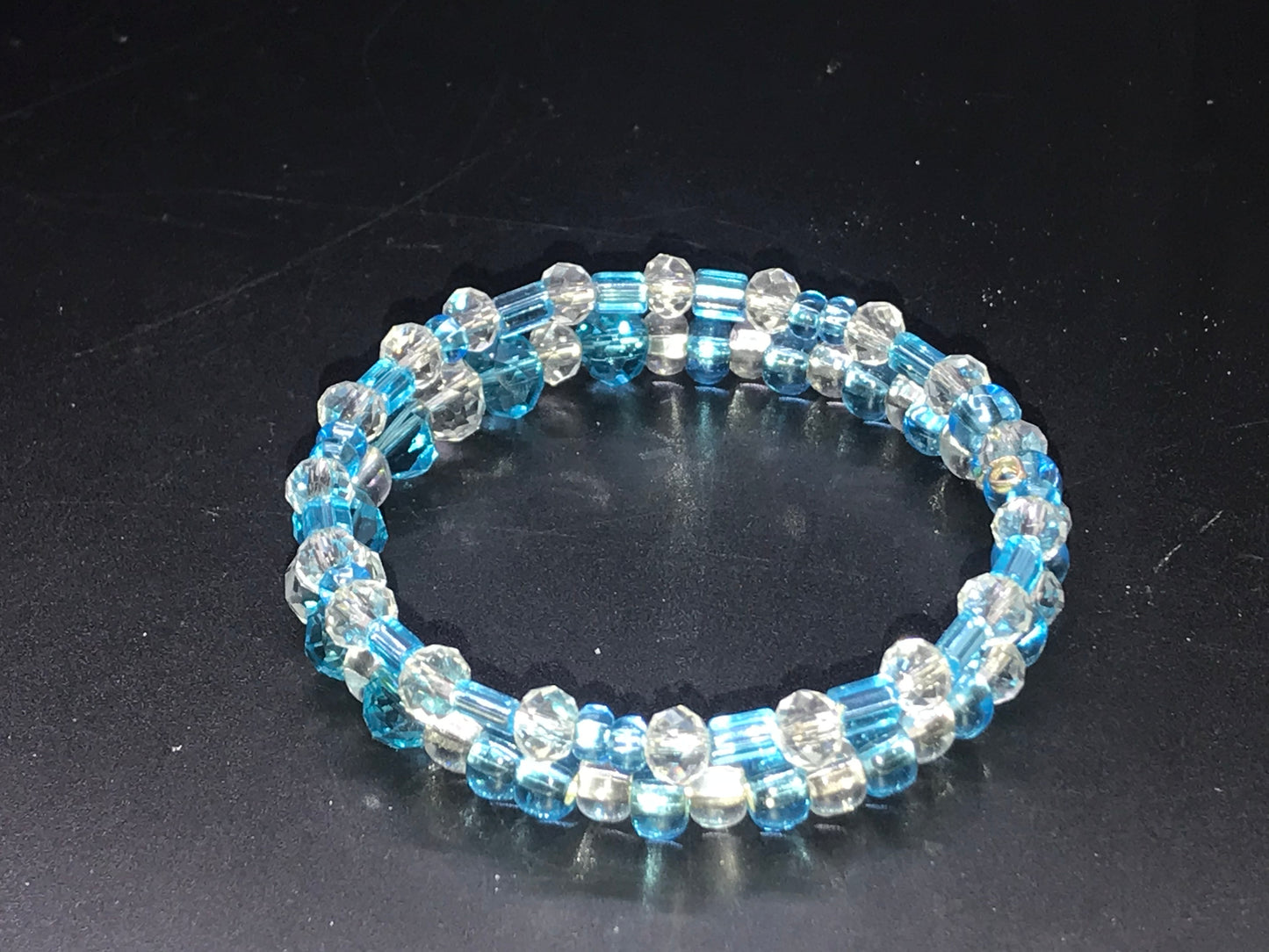 BKC - Blue Double Loop Bracelets