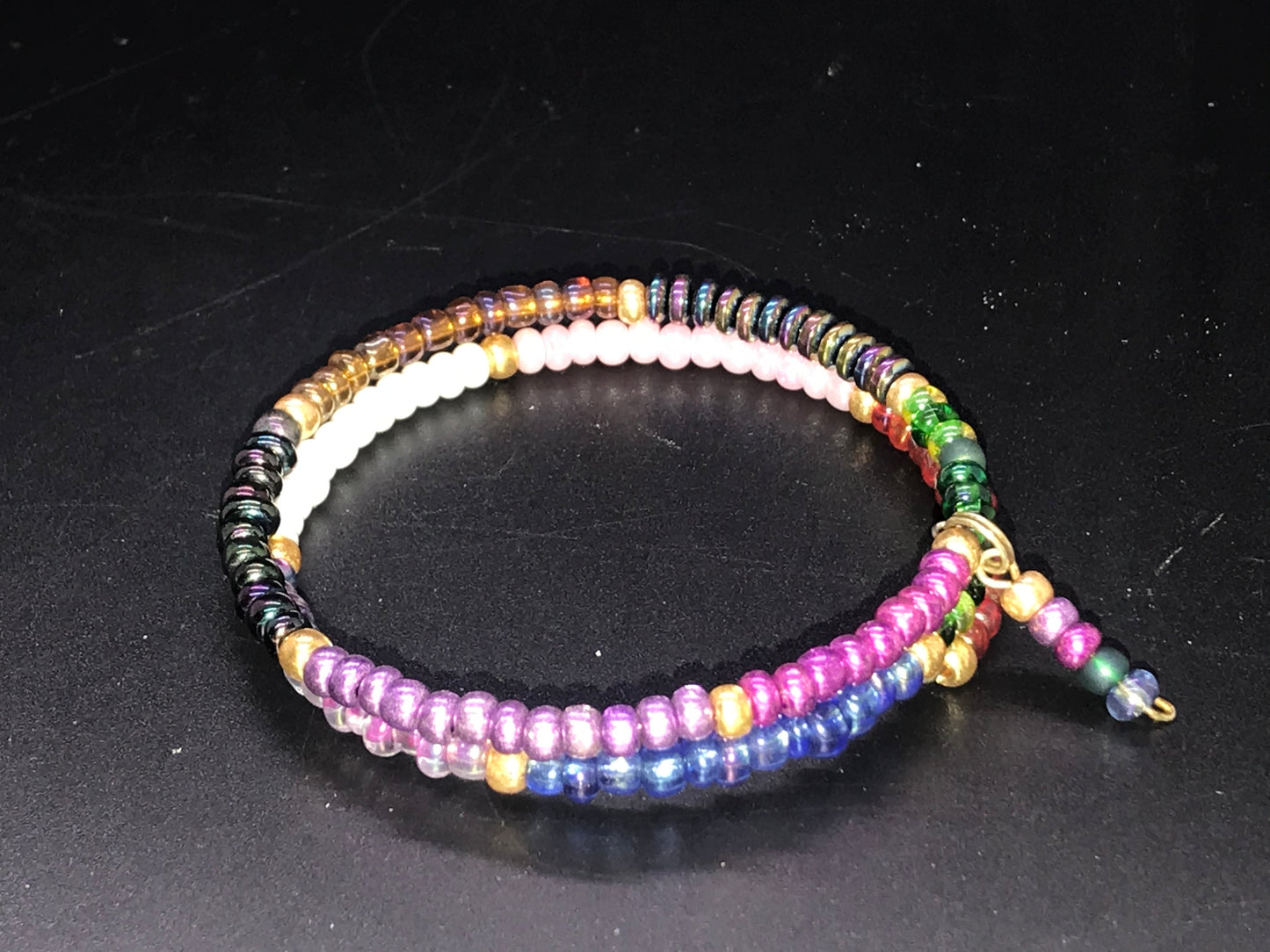 BKC - Purple Double Loop Bracelets
