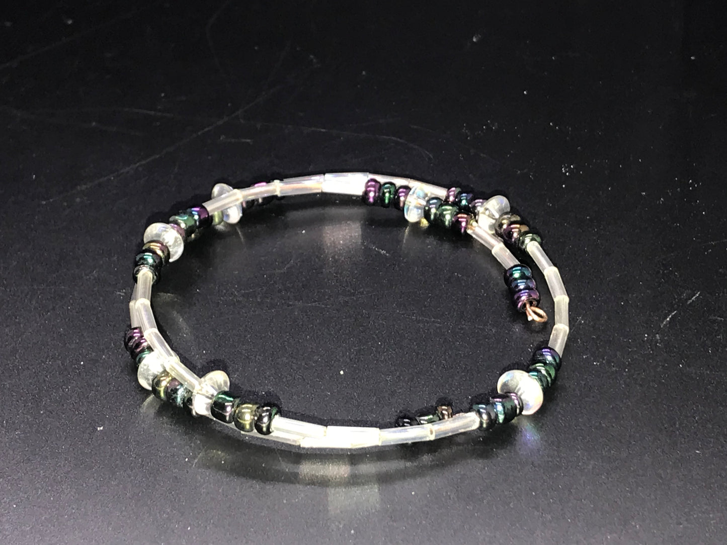 BKC - Purple Double Loop Bracelets