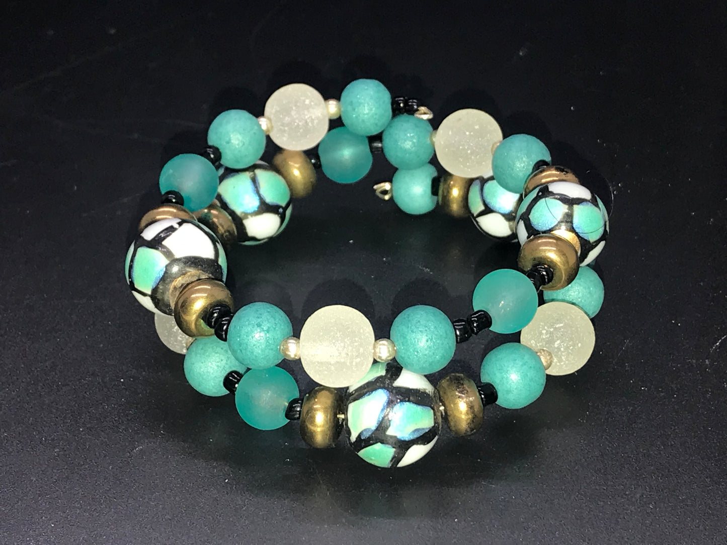 BKC - Blue Double Loop Bracelets