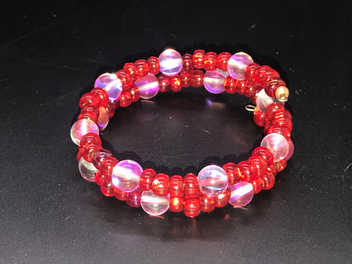 BKC - Red Double Loop Bracelets