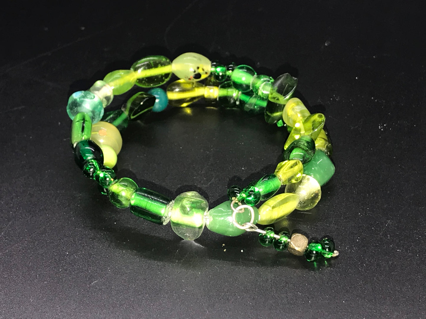 BKC - Green Double Loop Bracelets