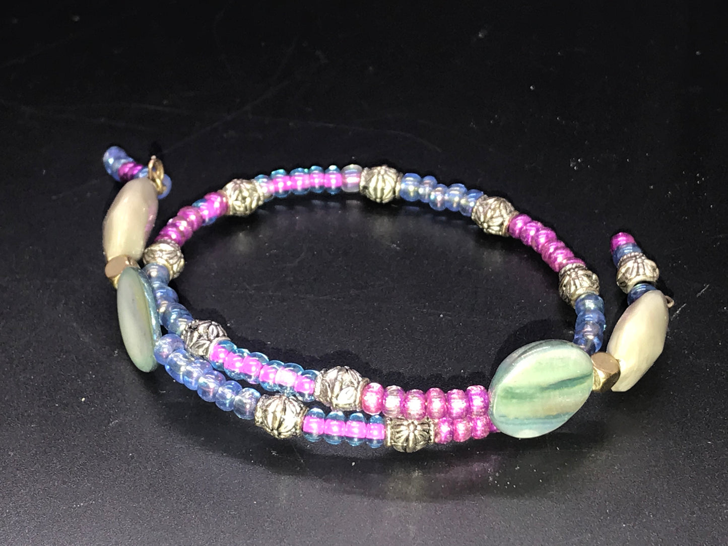 BKC - Purple Double Loop Bracelets