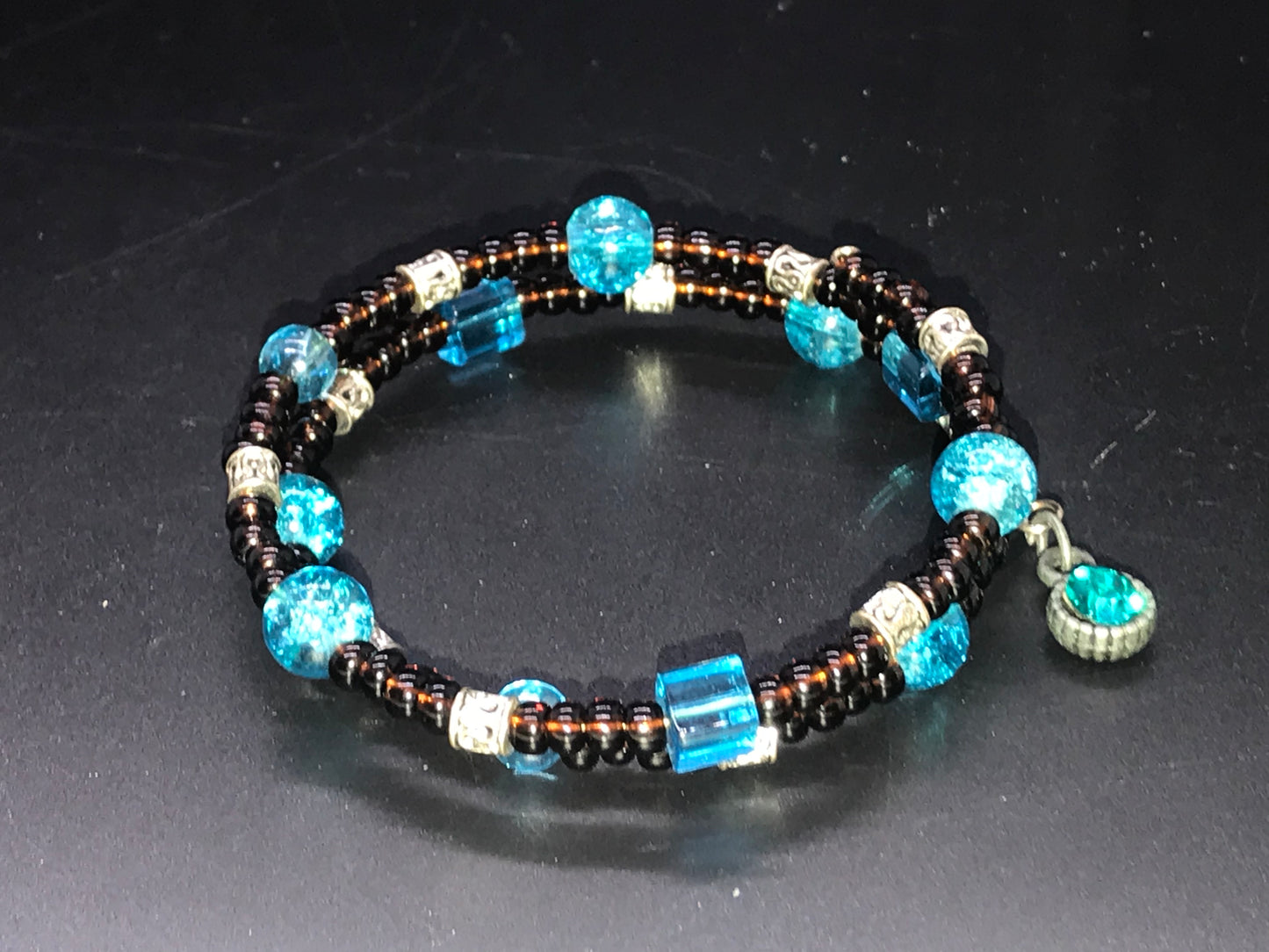 BKC - Blue Double Loop Bracelets