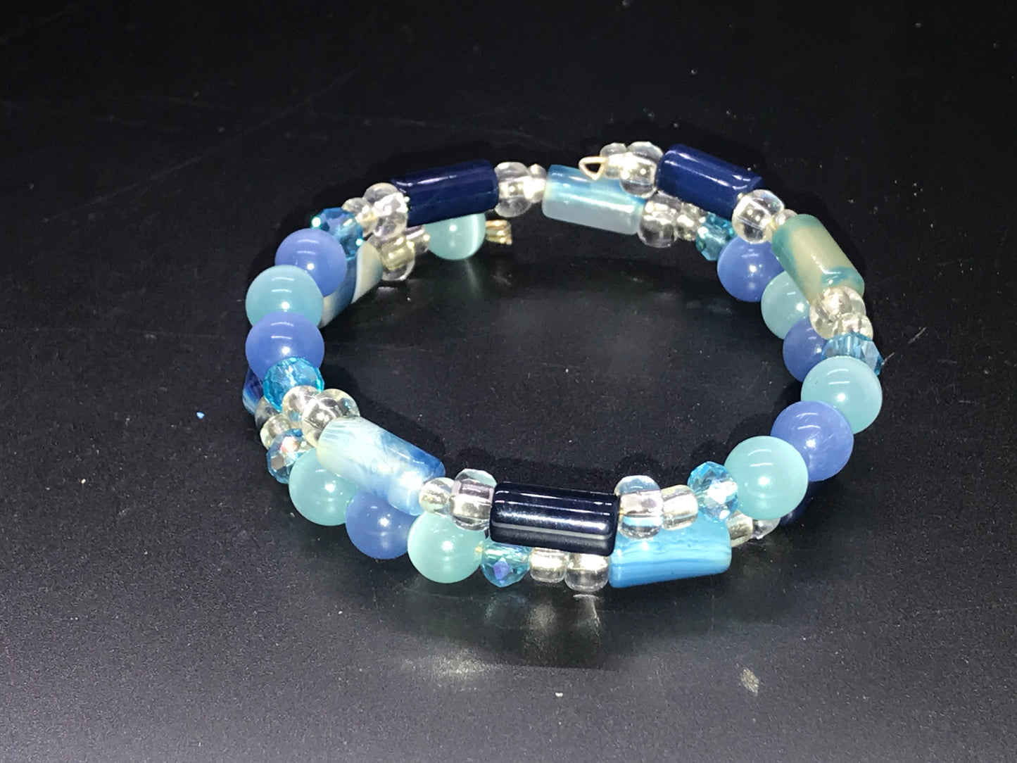 BKC - Blue Double Loop Bracelets