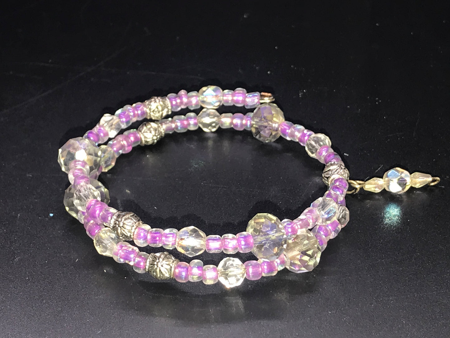 BKC - Purple Double Loop Bracelets