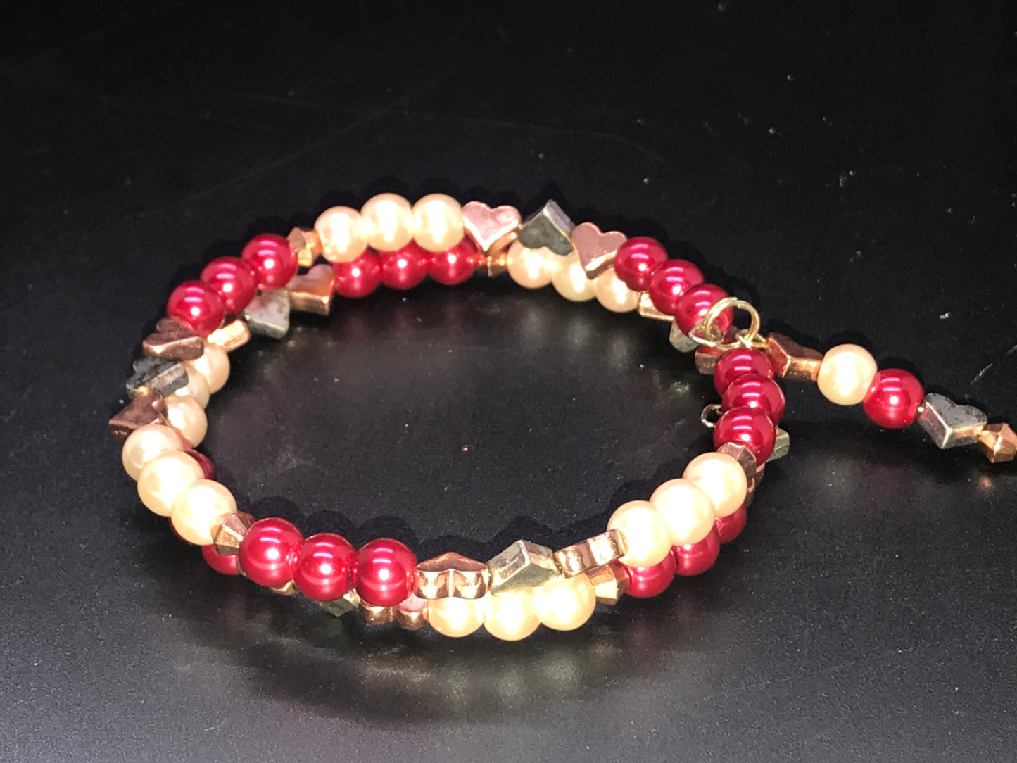 BKC - Red Double Loop Bracelets